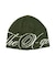 THE X-GIRL SCRIPT LOGO JACQUARD BEANIE