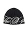 THE X-GIRL SCRIPT LOGO JACQUARD BEANIE