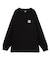 BRUSHED COLLAGE GRAPHIC LOGO L/S BIG TEE DRESS