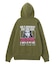 FACE BOX AND MESSAGE ZIP UP SWEAT HOODIE