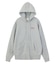 FACE BOX AND MESSAGE ZIP UP SWEAT HOODIE