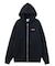 FACE BOX AND MESSAGE ZIP UP SWEAT HOODIE