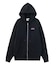 FACE BOX AND MESSAGE ZIP UP SWEAT HOODIE