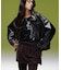 LAYERED STYLE VELOUR PANTS