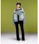 LAYERED STYLE VELOUR PANTS