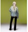 LAYERED STYLE VELOUR PANTS
