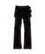 LAYERED STYLE VELOUR PANTS