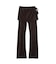 LAYERED STYLE VELOUR PANTS