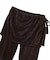 LAYERED STYLE VELOUR PANTS