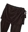 LAYERED STYLE VELOUR PANTS