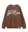 SCRIPT LOGO JACQUARD KNIT TOP