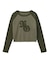 PIGMENT DYED PATCH RAGLAN L/S BABY TEE