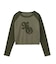 PIGMENT DYED PATCH RAGLAN L/S BABY TEE
