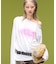 SCRIPT LOGO ONE SHOULDER L/S TEE