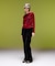 BACK SLIT COMPACT L/S TOP