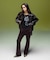 BACK SLIT COMPACT L/S TOP