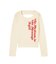 BACK SLIT COMPACT L/S TOP