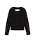 BACK SLIT COMPACT L/S TOP