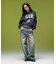 LOGO MARK STITCHED DENIM PANTS