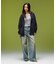 LOGO MARK STITCHED DENIM PANTS