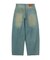 LOGO MARK STITCHED DENIM PANTS