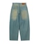 LOGO MARK STITCHED DENIM PANTS