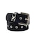 FAUX CALF HAIR LEATHER XG BELT