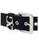 FAUX CALF HAIR LEATHER XG BELT