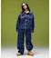LOGO MARK STITCHED DENIM JACKET