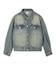 LOGO MARK STITCHED DENIM JACKET