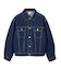 LOGO MARK STITCHED DENIM JACKET