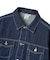LOGO MARK STITCHED DENIM JACKET