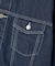 LOGO MARK STITCHED DENIM JACKET
