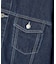 LOGO MARK STITCHED DENIM JACKET