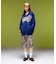 BUTTERFLY EMBLEM ZIP UP SWEAT HOODIE