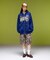BUTTERFLY EMBLEM ZIP UP SWEAT HOODIE