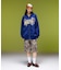BUTTERFLY EMBLEM ZIP UP SWEAT HOODIE