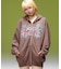BUTTERFLY EMBLEM ZIP UP SWEAT HOODIE