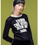 LACE TRIM L/S BABY TOP