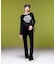 LACE TRIM L/S BABY TOP