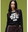 LACE TRIM L/S BABY TOP