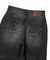 FADED WIDE LEG FLARE DENIM PANTS
