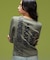 HEAVY DISTRESSED LOGO L/S BABY TEE