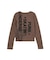 HEAVY DISTRESSED LOGO L/S BABY TEE