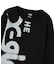 HEAVY DISTRESSED LOGO L/S BABY TEE