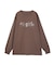 FADED RHINESTONE STARDUST LOGO L/S BIG TEE DRESS