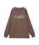 FADED RHINESTONE STARDUST LOGO L/S BIG TEE DRESS
