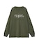 FADED RHINESTONE STARDUST LOGO L/S BIG TEE DRESS