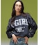 JERSEY MIX CREWNECK TOP