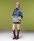DUSTY DENIM ANORAK DRESS